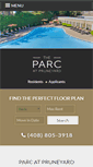 Mobile Screenshot of parcatpruneyardapts.com